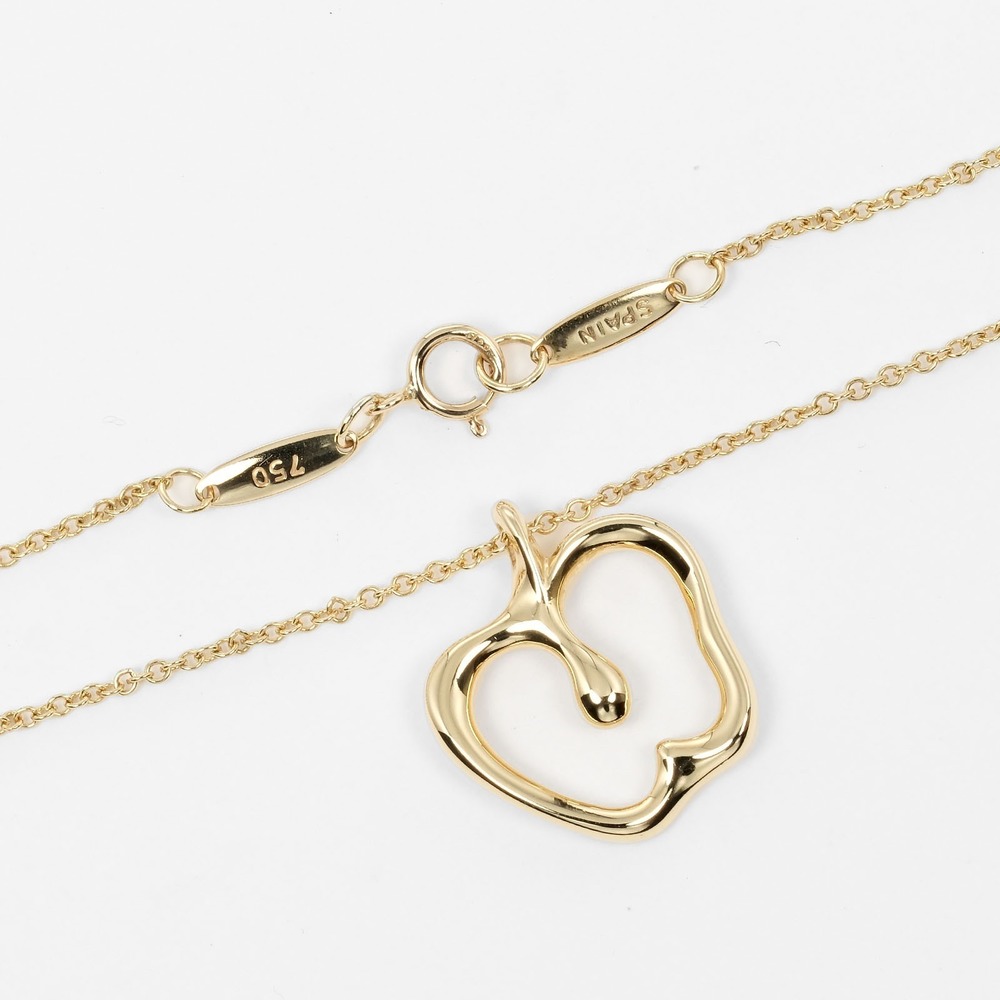 Tiffany Apple Necklace Yellow Gold View 6
